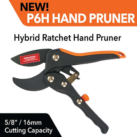 P6H Tiger Jaw™ Hybrid Ratchet Hand Pruner