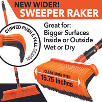 Tiger Jaw™ "Wide" Sweeper Raker